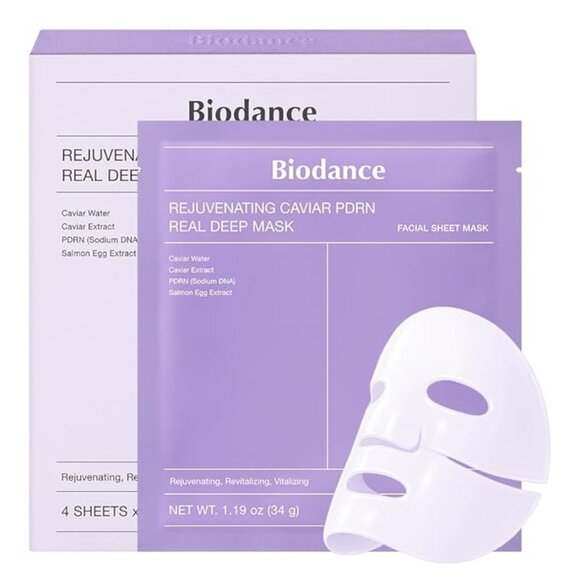 Biodance Other - Biodance Rejuvenating Caviar PDRN Real Deep Mask (NEW) 4 Masks Korean Skincare